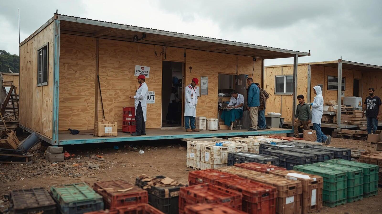 Plywood in Global Emergency Clinics